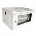 Шафа серверна настінна з полицею GEAR 6U 19'' 600x450x300 Сіра (GWMSN-6U-600-450G)