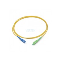 Внутрішній Оптичний патчкорд Simplex SC/UPC-SC/APC 1,5м 9/125 G652D