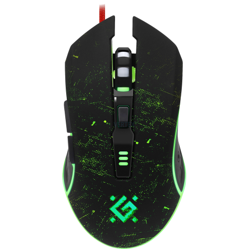 Миша Defender Draglen GM-907 Black (52907)  (7191276)