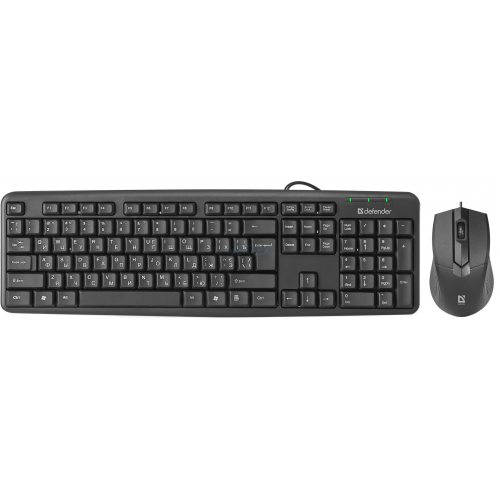 IT набір Defender (45271) Dakota C-270 UKR Чорний (6790271)