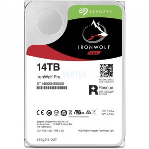 Жорсткий диск Seagate IronWolf Pro 3.5" SATA III 14ТБ (ST14000NE0008)