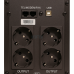 Пристрій безперебійного живлення GEAR 1200VA LCD plastic RJ45+USB (GU-1200PLCD)