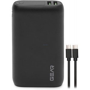 Універсальні мобільні батареї GEAR 20000mAh, PD22.5W, 1C+2A+1micro (WP952P)