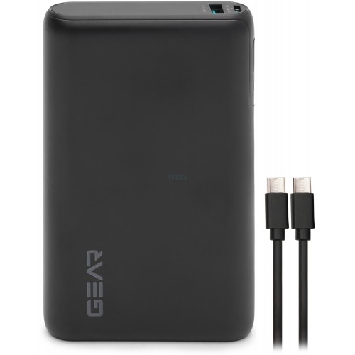 Універсальні мобільні батареї GEAR 30000mAh, PD100W, 2C+1A (DL302C) Універсальні мобільні батареї GEAR 30000mAh, PD100W, 2C+1A (DL302C)