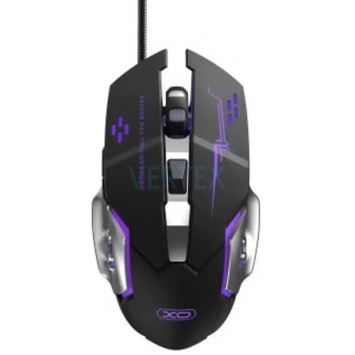 Миша XO M10 Gaming Mechanical 6-Button Light Emitting Black+Silver (7106507)