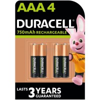 Акумулятори Duracell Rechargeable AAА 750 mAh, 4 шт. (6832571)