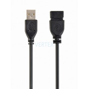 Кабель USB2.0 AM -> AF Cablexpert 1.8 м (CCP-USB2-AMAF-6)