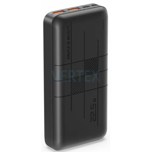 Портативний зарядний пристрій XO PR188 - 20000 mAh (Black) (6848753)