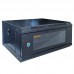 Шафа настінна серверна GEAR 4U 600x600х240 мм чорний із полицею (GWMSN-4U-600-600)