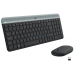 IT набір Logitech MK470 Slim Wireless Combo, US, Graphite (920-009204) (6836273)