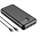 Портативний зарядний пристрій Yenkee YPB 3018 - 30000 mAh PD20W Black (7007751) Портативний зарядний пристрій Yenkee YPB 3018 - 30000 mAh PD20W Black (7007751)