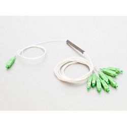 Огляд: PLC Splitter (спліттер) FiberField 1×8 SC/APC, 900 μm, G657A