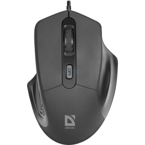 Миша Defender Datum MB-347 Black (52347) (6488926)
