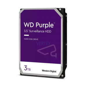 Жорсткий диск WD Purple 3.5" SATA III 3ТБ (WD30PURZ)
