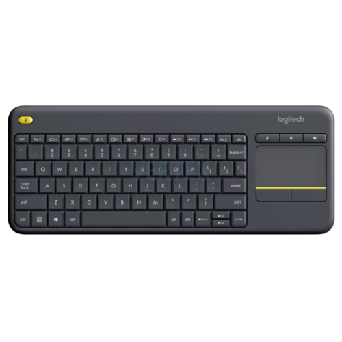 Клавіатура Logitech Wireless Touch K400 Plus, US, Black (920-007145) (6836237) Клавіатура Logitech Wireless Touch K400 Plus, US, Black (920-007145) (6836237)