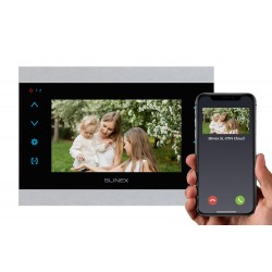 Огляд: IP відеодомофон Slinex SL-07N Cloud (silver + black)