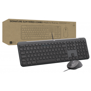 IT набір Logitech Signature Slim MK620 Wired Combo for Business - GRAPHITE (920-013349) (7129739)