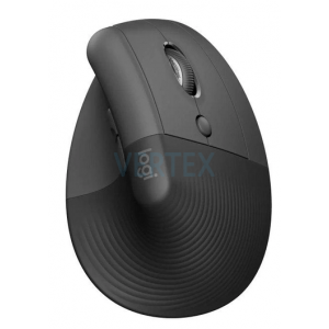 Миша комп'ютерна Logitech Lift Vertical Ergonomic Mouse Graphite B2B (910-006494) (6859759)