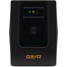 Пристрій безперебійного живлення GEAR 1200VA/720W LED plastic RJ45+USB (GU-1200PL)