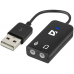 Перехідник для навушников Defender Audio USB 2х3.5мм jack ->USB (63002) (6103749)