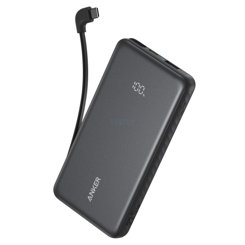 Портативний зарядний пристрій Anker - 10000 mAh 22.5W Built-In USB-C Cable Black (7198079) Портативний зарядний пристрій Anker - 10000 mAh 22.5W Built-In USB-C Cable Black (7198079)