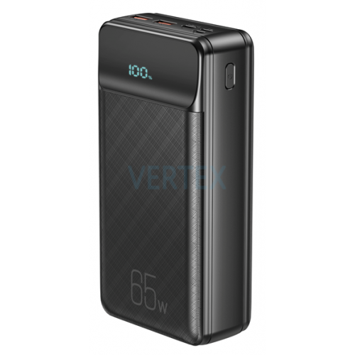 Портативний зарядний пристрій XO PR201 - 30000 mAh PD65W for laptop (Black) (6848770)