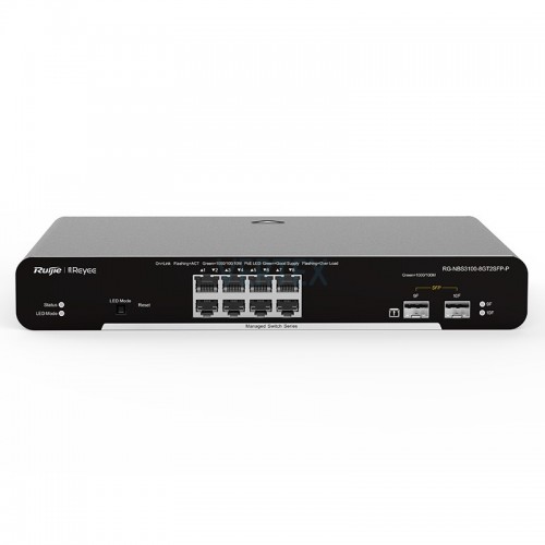 Комутатор Ruijie Reyee RG-NBS3100-8GT2SFP-P