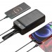 Портативний зарядний пристрій XO PR157 - 40000 mAh 3-Input PD20W + QC22.5W with light Black (6984210)