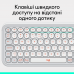 Клавіатура Logitech POP Icon Keys OFF WHITE US INT'L (L920-013072)  (7031708)