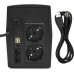 Пристрій безперебійного живлення GEAR 800VA/480W LED plastic RJ45+USB (GU-800PL)