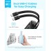Портативний зарядний пристрій Anker - 20000 mAh 45W Built-In Dual USB-C Cables Black (7235835) Портативний зарядний пристрій Anker - 20000 mAh 45W Built-In Dual USB-C Cables Black (7235835)