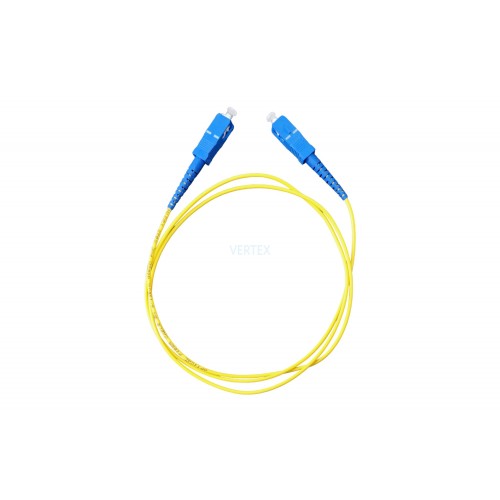 Патч-корд оптичний GEAR G652D SC/UPC-SC/UPC SingleMode, Simplex 1м (GOPC-SCUPCSMSIM-1)