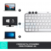 Клавіатура Logitech MX Keys Mini Minimalist Wireless US Pale Grey (920-010499) (6836256) Клавіатура Logitech MX Keys Mini Minimalist Wireless US Pale Grey (920-010499) (6836256)