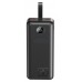 Портативний зарядний пристрій XO PR240 - 30000 mAh PD20W + QC22.5W with light (Black)  (6974644)