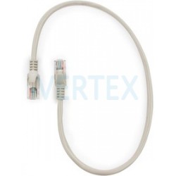 Огляд: Патч-корд Cablexpert UTP (PP12-0.5M), литий, Cat.5e, 50u, CCA, 0.5 м, сірий